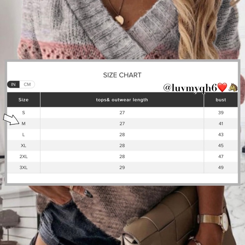 V-Neck Soft Slouchy Sweater 🎉HP🎉 - Picture 3 of 4